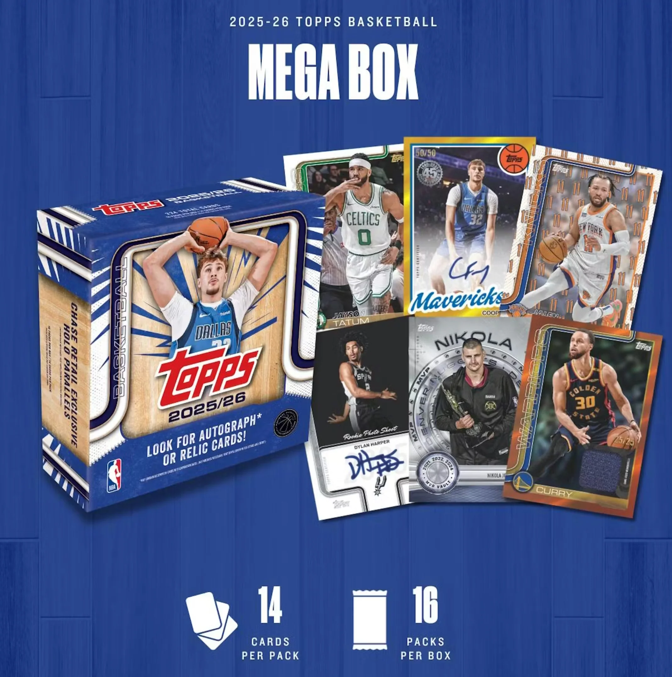 2025/26 Topps Basketball Mega 20 Box Case Break #2 - RANDOM TEAMS