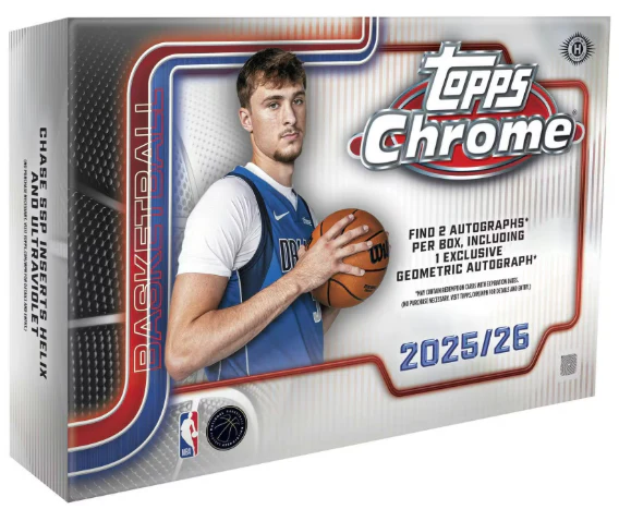 2025/26 Topps Chrome Basketball Breaker's Delight 6 Box Case Break #27 - PICK YOUR TEAM