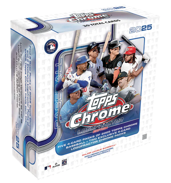 2025 Topps Chrome Baseball Logofractor Edition 10 Box Break #46 - RANDOM TEAMS