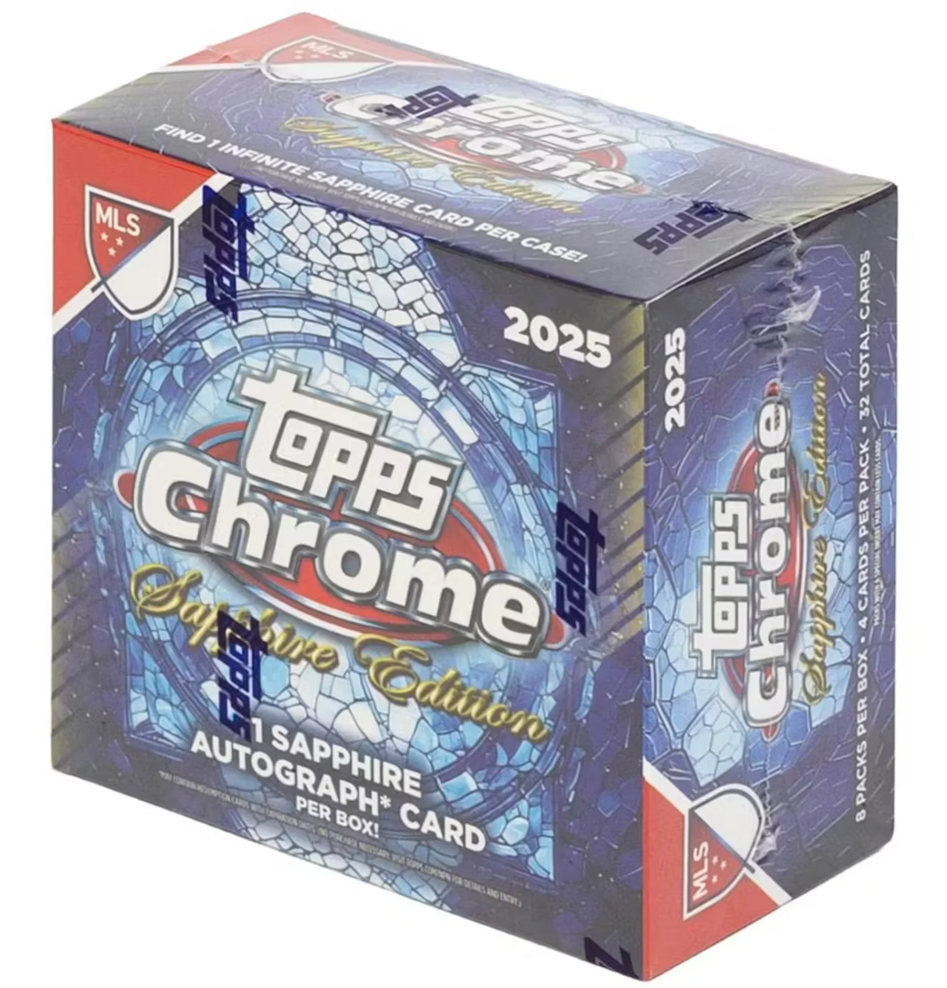 2025 Topps MLS Chrome Soccer Sapphire Edition 5 Box Break #2 - RANDOM TEAMS