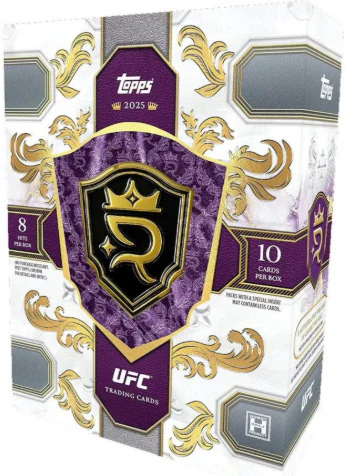 2025 Topps UFC Royalty Hobby 4 Box Case Break #4 - RANDOM CARD STYLE