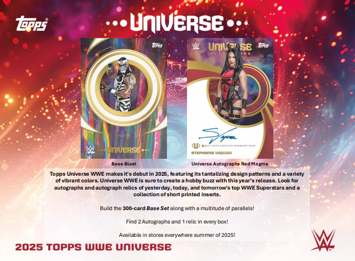 2025 Topps WWE Universe Hobby Box