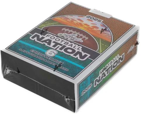 ON THE FLY - 2025 Leaf Football Nation Hobby 6 Box Break #6 - RANDOM DIVISIONS